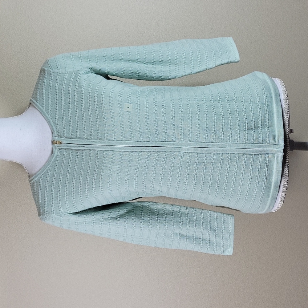 Ann Taylor zip up cardigan sweater NWT